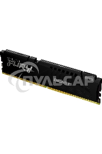 Оперативная память Kingston Fury Beast, DDR5, 16Gb (1x16Gb), 6000MHz, CL30, DIMM, с радиатором, черный