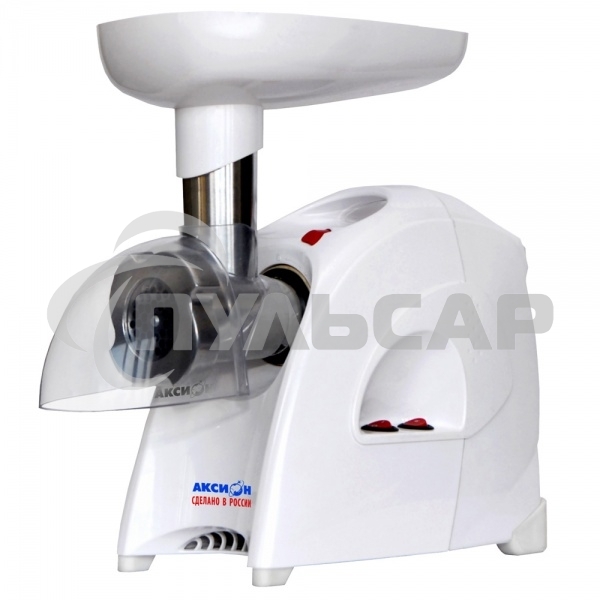 Мясорубка электрическая Аксион М41.01 1700Вт белый