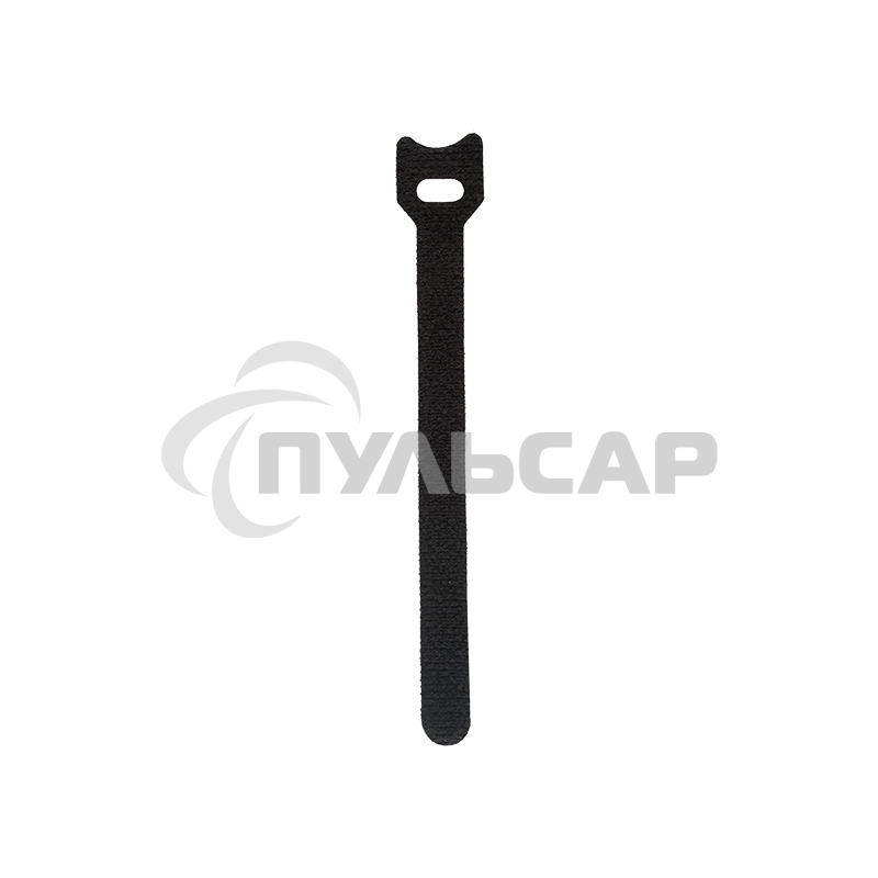 Хомут–липучка многоразовый 150х12 мм, черный (упак. 12 шт.) Rexant