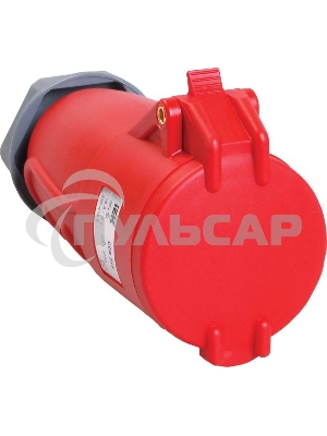 Розетка переносная Iek PSN22-016-5 ССИ-215 16А-6ч/200/346-240/415В 3Р + РЕ+ N IP44 MAGNUM ИЭК