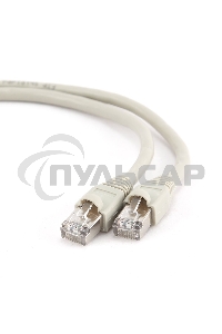 Патч-корд FTP Cablexpert кат.6, 5м, литой, многожильный (серый)