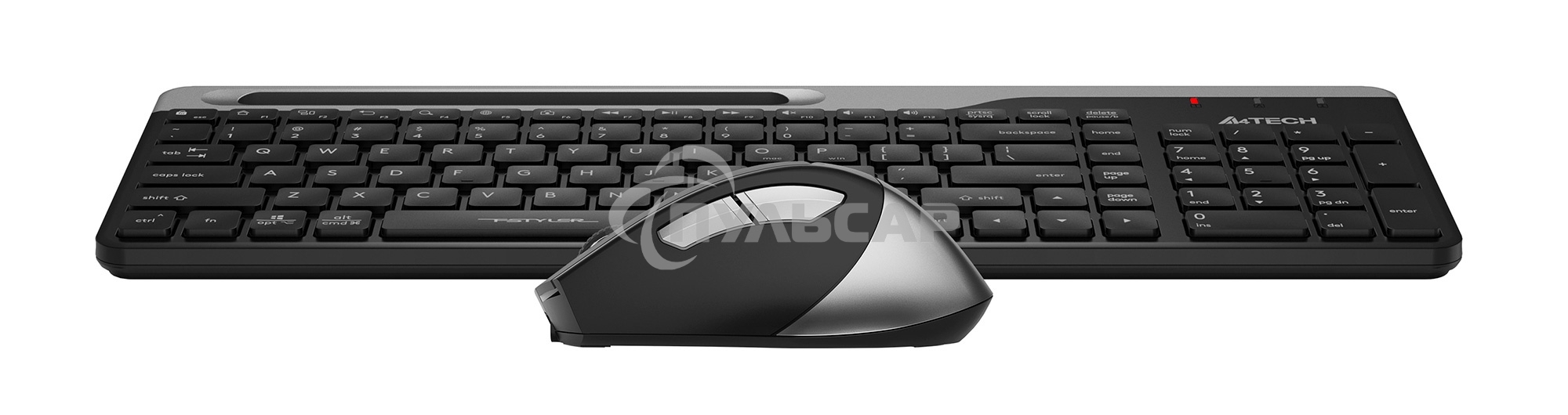 Комплект клавиатура + мышь A4Tech Fstyler FB2535C клав:черный/серый мышь:черный/серый USB беспроводная Bluetooth/Радио slim