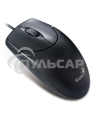 Мышь проводная Genius NetScroll 120 V2 черный, 1000 dpi, USB, кнопки - 3