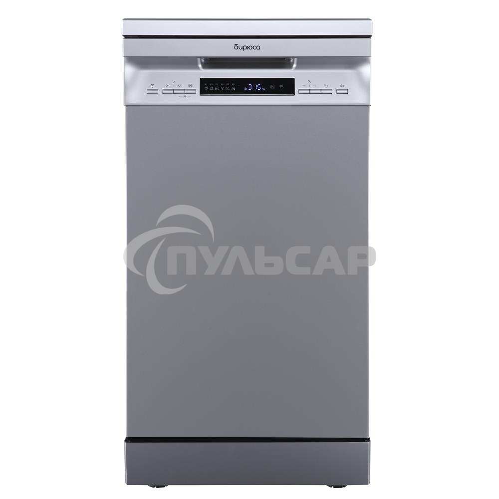 Посудомоечная машина Бирюса DWF-410/5 M, серый, 44.8 см, 10 компл., 49 дБ, класс A++