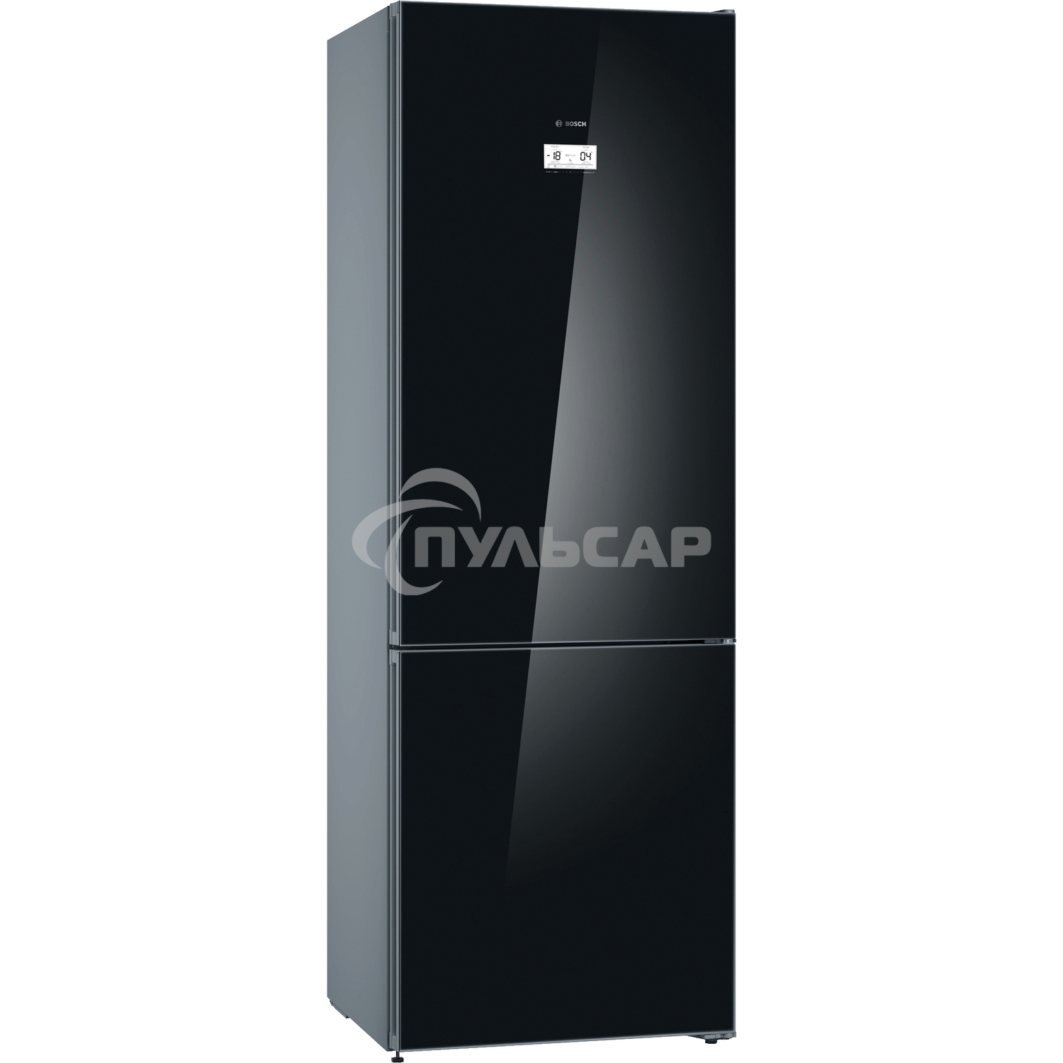 Холодильник Bosch KGN49LB30U черный двухкамерный 330/105л морозилка снизу, No Frost
