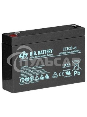 Батарея B.B.Battery HR 9-6 6В 9А·ч