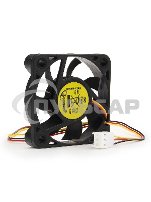 Вентилятор для корпуса Gembird D50SM-12AS черный 50мм 4500rpm 24db 3-pin 827