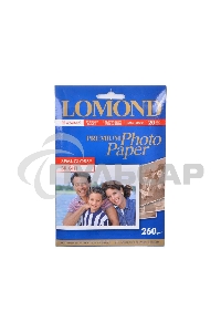 Фотобумага Lomond 1103302 10x15/260г/м2/20л./белый полуглянцевое для струйной печати