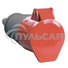 Розетка 225 переносная 3Р + РЕ+ N 32А 380В IP44 ИЭК