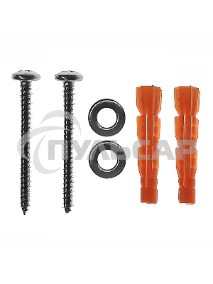 Держатель-органайзер для мотков скотча, настенный, черный Rexant 38-0646