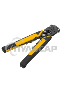 Щипцы для зачистки электропроводов 0,2-6 мм2, функция обрезания проводов  Denzel