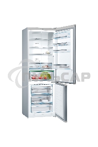 Холодильник Bosch KGN49LB30U черный двухкамерный 330/105л морозилка снизу, No Frost