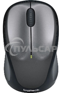 Мышь беспроводная Logitech M235 серый/черный, 1000 dpi, радиоканал, USB, кнопки - 3