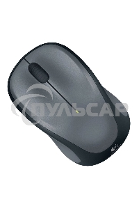 Мышь беспроводная Logitech M235 серый/черный, 1000 dpi, радиоканал, USB, кнопки - 3