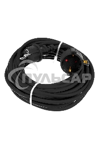 Удлинитель-шнур силовой Top Series, КГТТ, 10м, 1 розетка, 3*1,5 мм Denzel