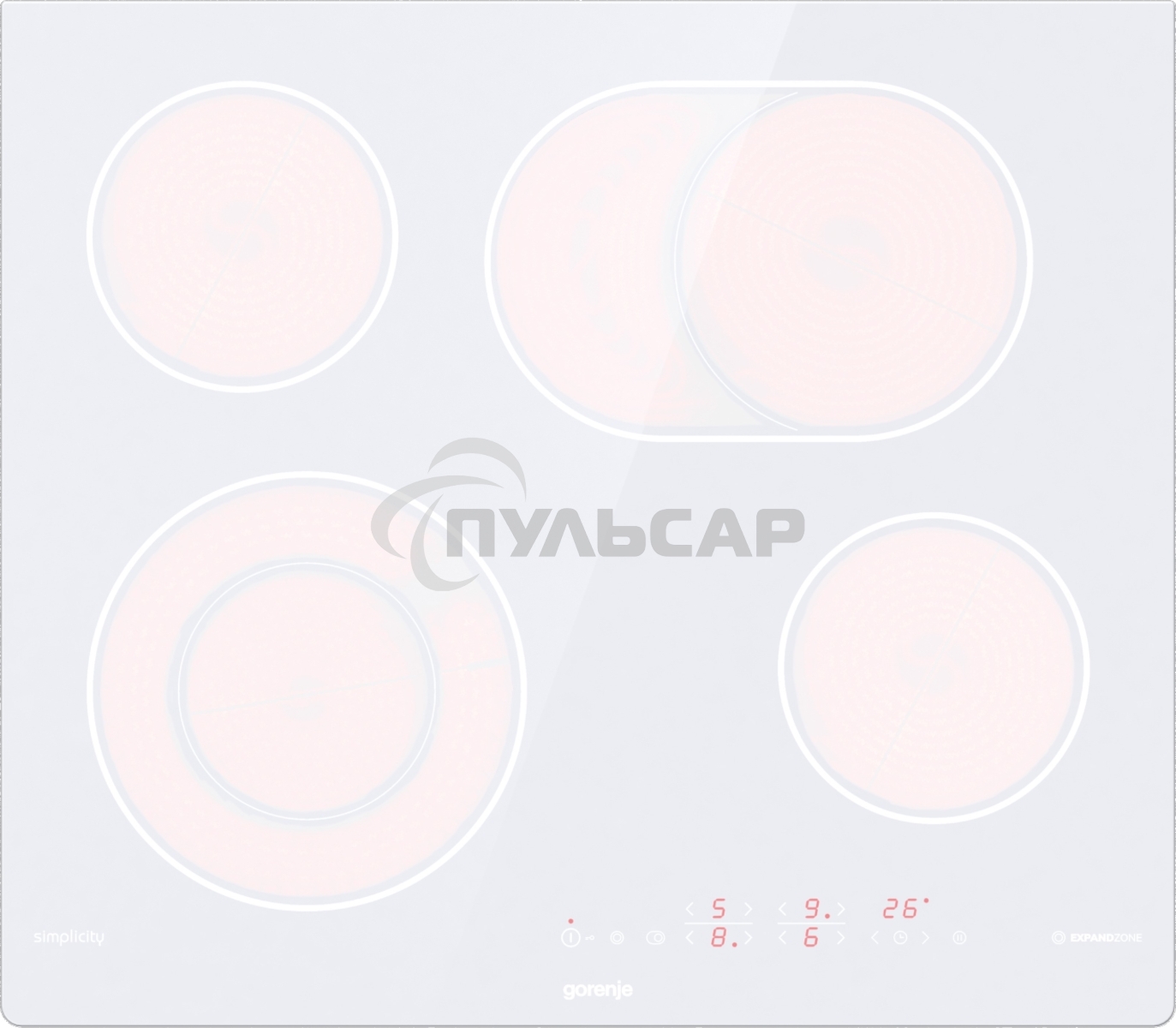 Электрическая варочная панель Gorenje ECT643SYW