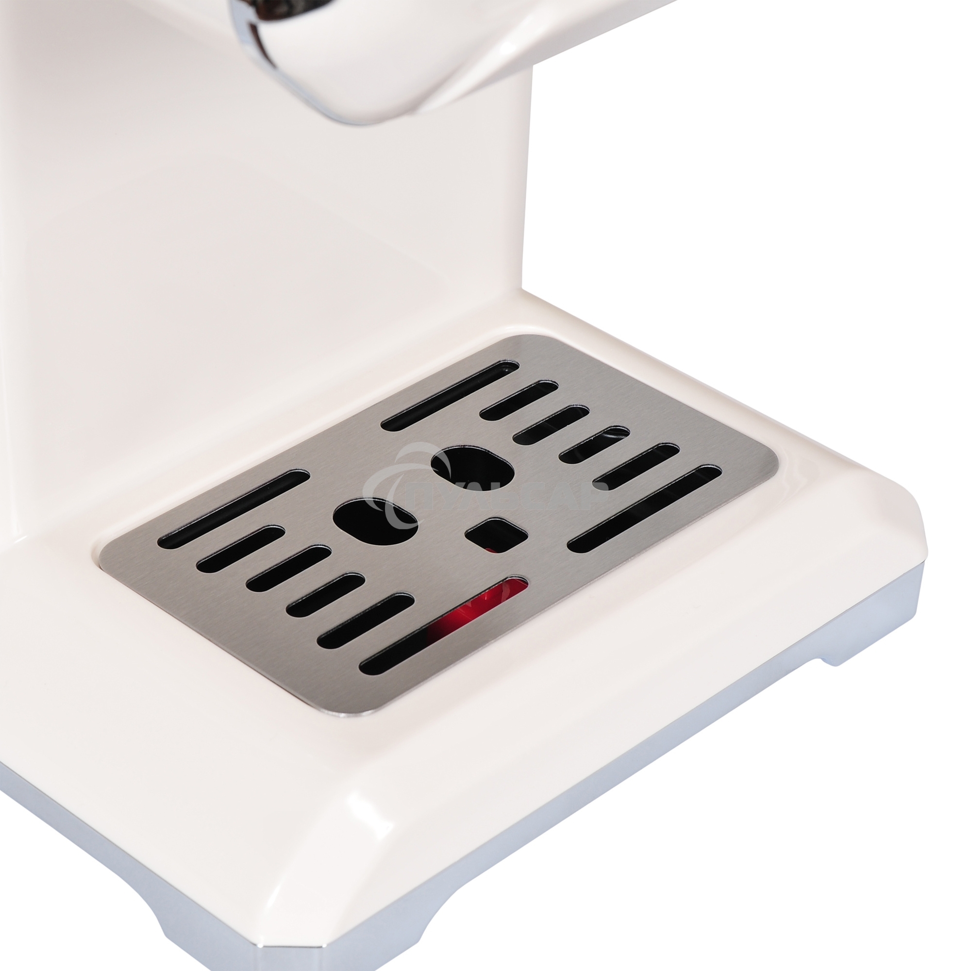 Кофеварка рожковая Hyundai HEM-5300 бежевый/серебристый, исп. кофе - молотый, 1.5 л, 850 Вт, 20 бар