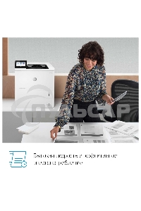 Принтер лазерный HP LaserJet Enterprise M611dn (7PS84A), A4, ч/б, печ. до 61 стр/мин., 1200 x 1200 dpi, USB, RJ-45