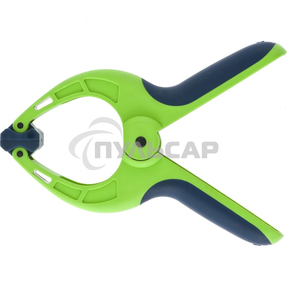 Струбцина СИБРТЕХ клещеобразная, пл, корп 2-х комп, рукоятки, усиленная пружина,2-3/4 20786