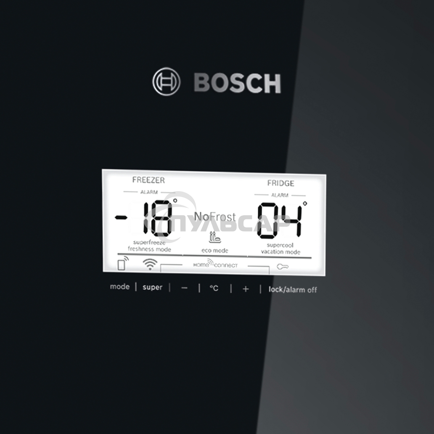 Холодильник Bosch KGN49LB30U черный двухкамерный 330/105л морозилка снизу, No Frost