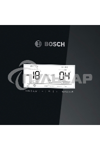 Холодильник Bosch KGN49LB30U черный двухкамерный 330/105л морозилка снизу, No Frost