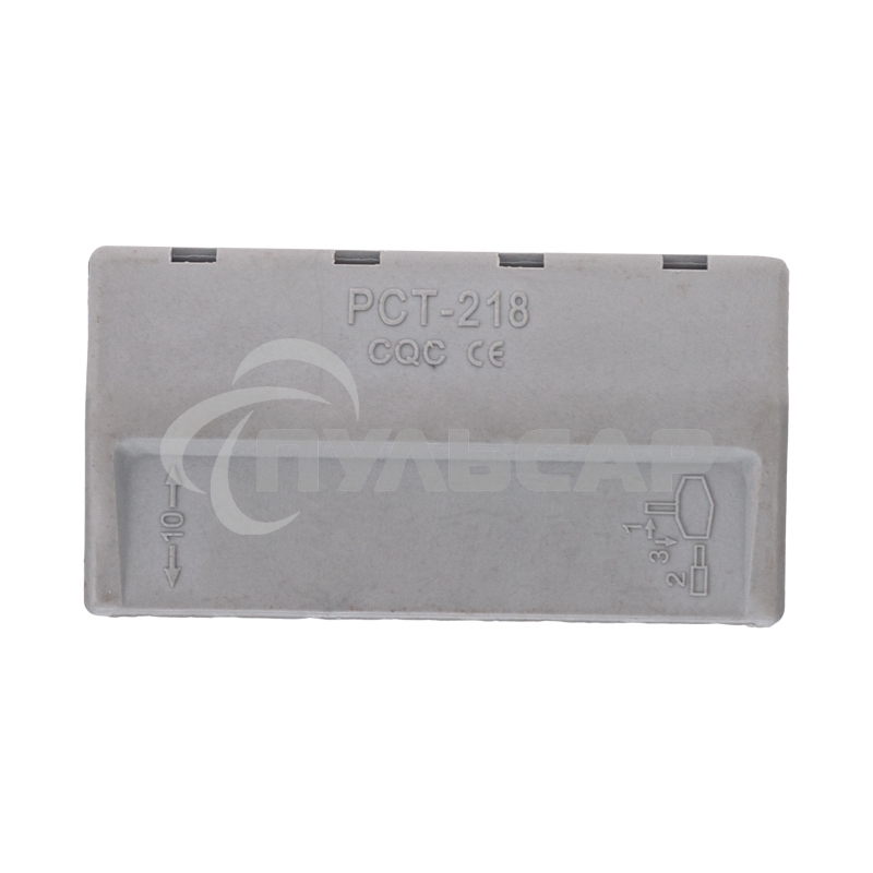 Универсальная клемма Rexant СМК 222-418, 8-проводная серая 0,08-2,5/4мм² (20 шт/уп)