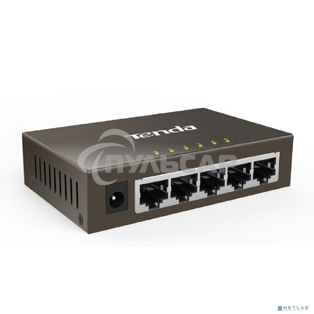 Коммутатор Tenda TEG1005D5-портовый гигабитный настольный