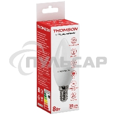 Лампа светодиодная Hiper THOMSON LED CANDLE 8W 670Lm E14 4000K TH-B2016