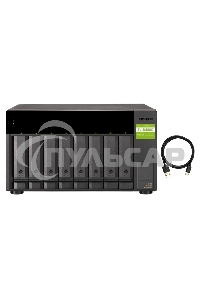 Полка расширения сетевого хранилища без дисков SMB QNAP TL-D800C USB 3.2 Gen 2 Type-C JBOD storage enclosure, 8-tray 3,5