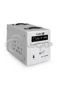 Стабилизатор напряжения ExeGate Expert AS-8000 (8000ВА, вход 140-260В, цветной дисплей, выход 220В±8%, КПД 98%, 5 уровней защиты, задержка, усиленный метал. корпус, клем.колодка, RTL)