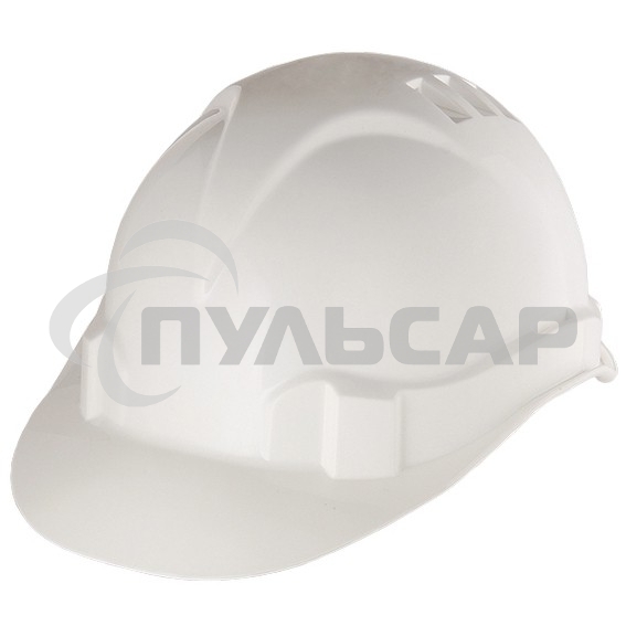 Каска защитная из ударопрочной пластмассы, модель Европа (К-01), белая Россия Сибртех