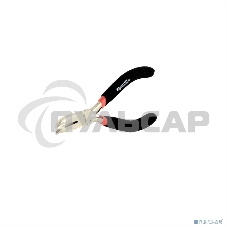 Длинногубцы Mini, 130 мм, никелированные, изогнутые, авторазжим Sparta