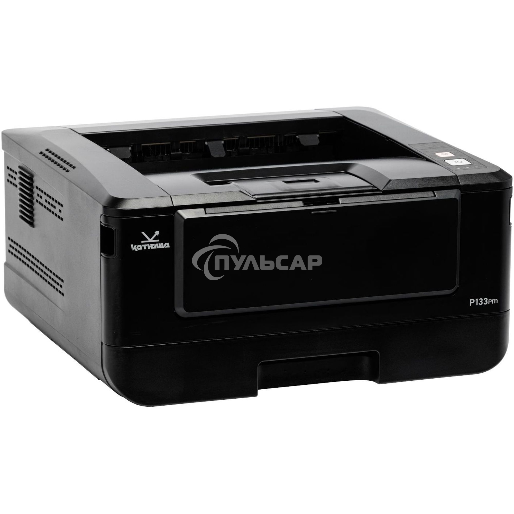 Принтер лазерный Катюша P133p (P133pm), А4, ч/б, печ. до 33 стр/мин., 1200x1200 dpi, USB, Wi-Fi (опционально), Ethernet RJ-45