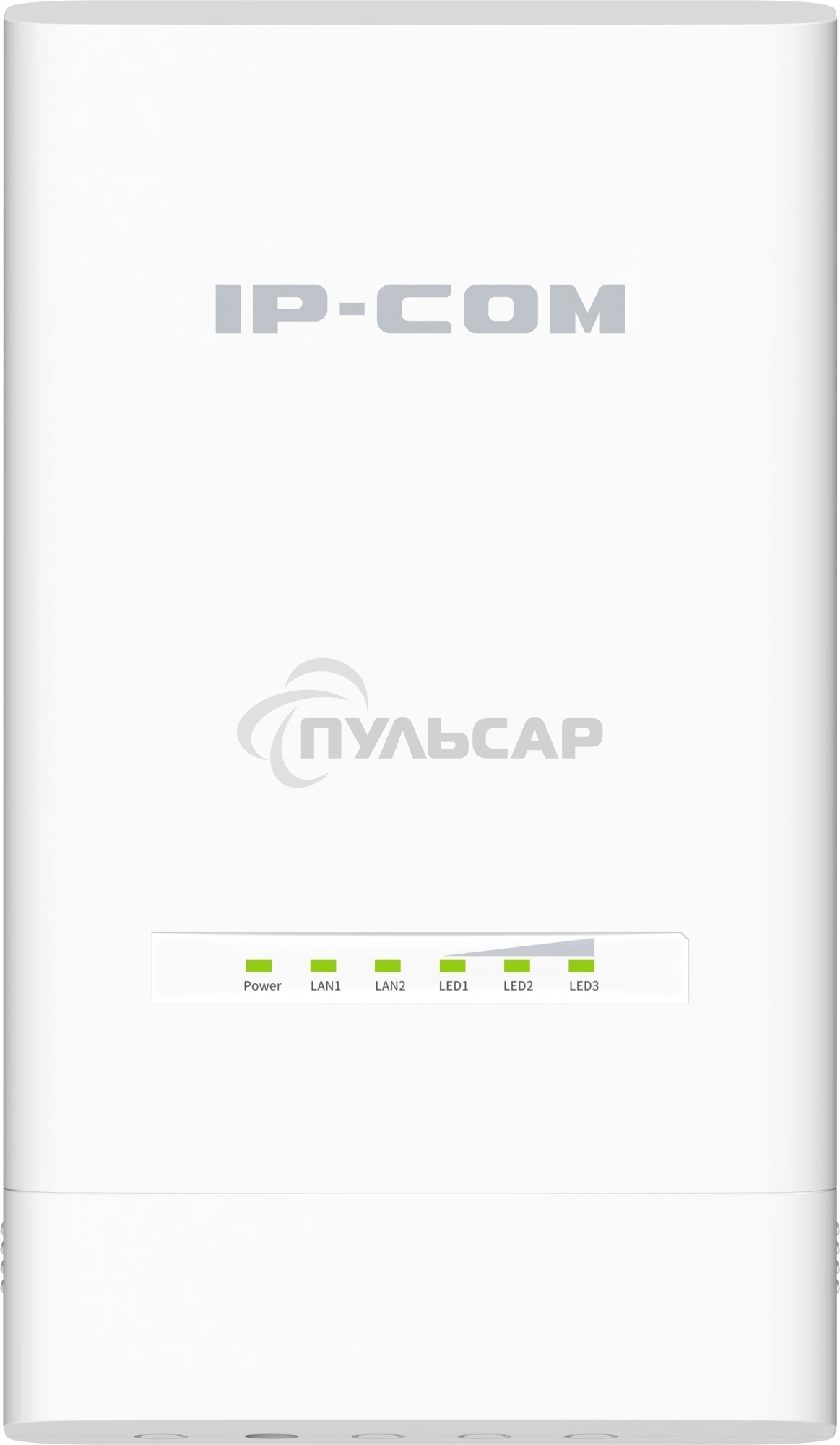 Наружная точка доступа IP-COM CPE12, 5 ГГц, до 867 Мбит/с, IP65, 1х12dbi, PoE, 2х1 Gbит/с, молниезащита 6000В
