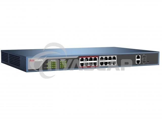 Коммутатор Hikvision DS-3E0318P-E 16xPOE