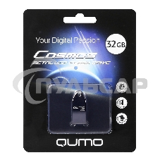 Флешка USB 2.0 QUMO 32 Gb, Cosmos QM32GUD-Cos-d Dark