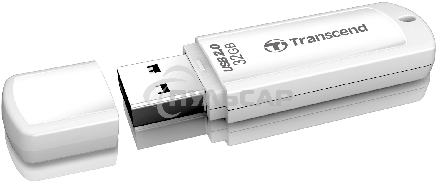 Флешка USB Transcend 32 Gb Jetflash 370 TS32GJF370 USB 2.0 белый