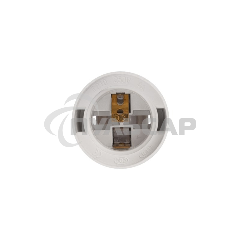 Патрон пластиковый термостойкий подвесной Е27 белый c этикеткой Rexant