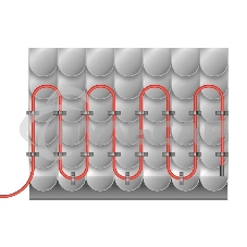 Саморегулируемый греющий кабель на трубу Extra Line 25MSR-PB 4M (4м/100Вт) 51-0639 Rexant
