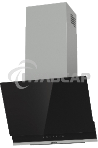 Вытяжка наклонная Gorenje WHI649X21P черный/серебристый, 60 см, 740 куб. м/ч, 67 дБ