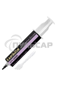 Термопаста ExeGate KPT-WMK (0,8 Вт/(м•К), 50г, шприц с лопаткой)