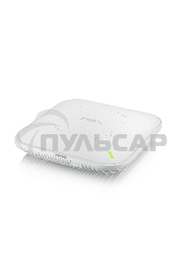 Гибридная точка доступа Zyxel NebulaFlex Pro WAX650S, W-Fi 6, 802.11a/b/g/n/ac/ax (2,4 и 5 ГГц), MU-MIMO, Smart Antenna, внутренние антенны 4x4, до 1200+2400 Мбит/с, 1xLAN 5GE, 1xLAN GE, PoE, защита о