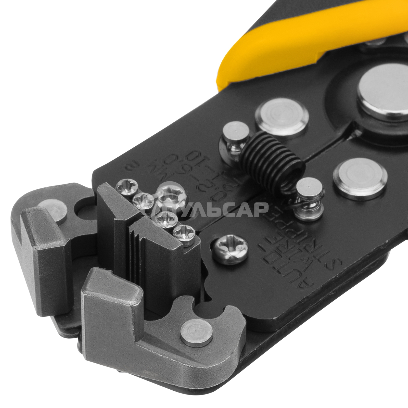 Щипцы для зачистки электропроводов 0,2-6 мм2, функция обрезания проводов  Denzel