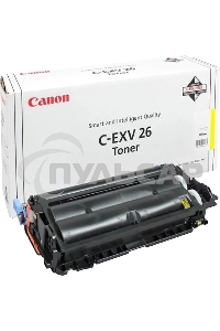 Картридж лазерный CANON C-EXV26 желтый (6000 стр) для Canon iRC 1021i
