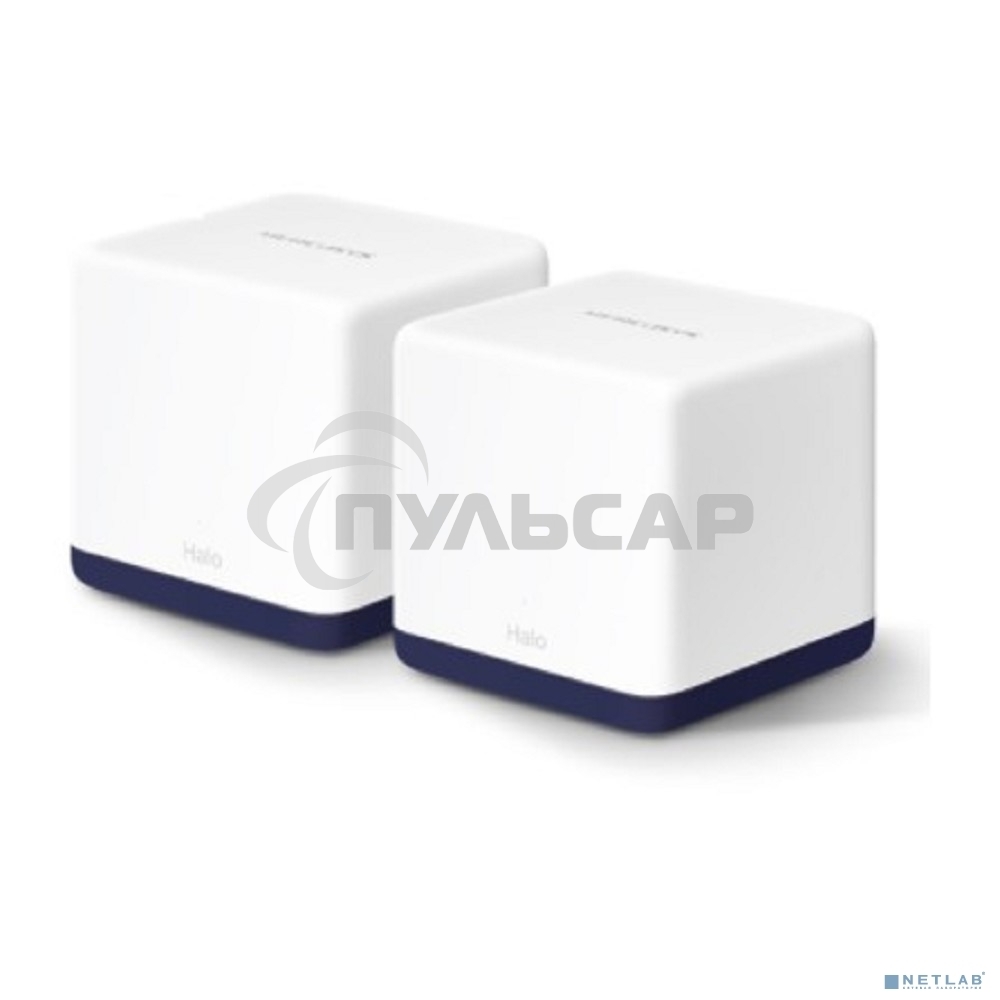 Система Mercusys MESH AC1900 Whole Home Mesh Wi-Fi System, 3× Internal Antennas, 3×Gb ports (WAN/LAN) (2-pack)