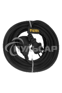 Удлинитель-шнур силовой Top Series, КГТТ, 10м, 1 розетка, 3*1,5 мм Denzel