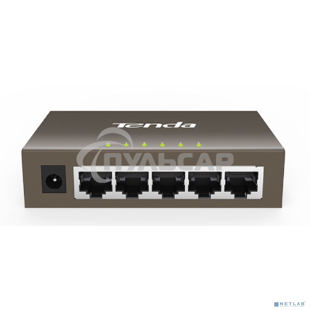 Коммутатор Tenda TEG1005D5-портовый гигабитный настольный