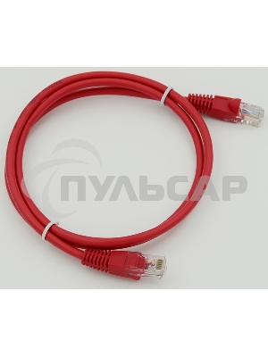 Патч-корд molded 5E Copper 1m красный