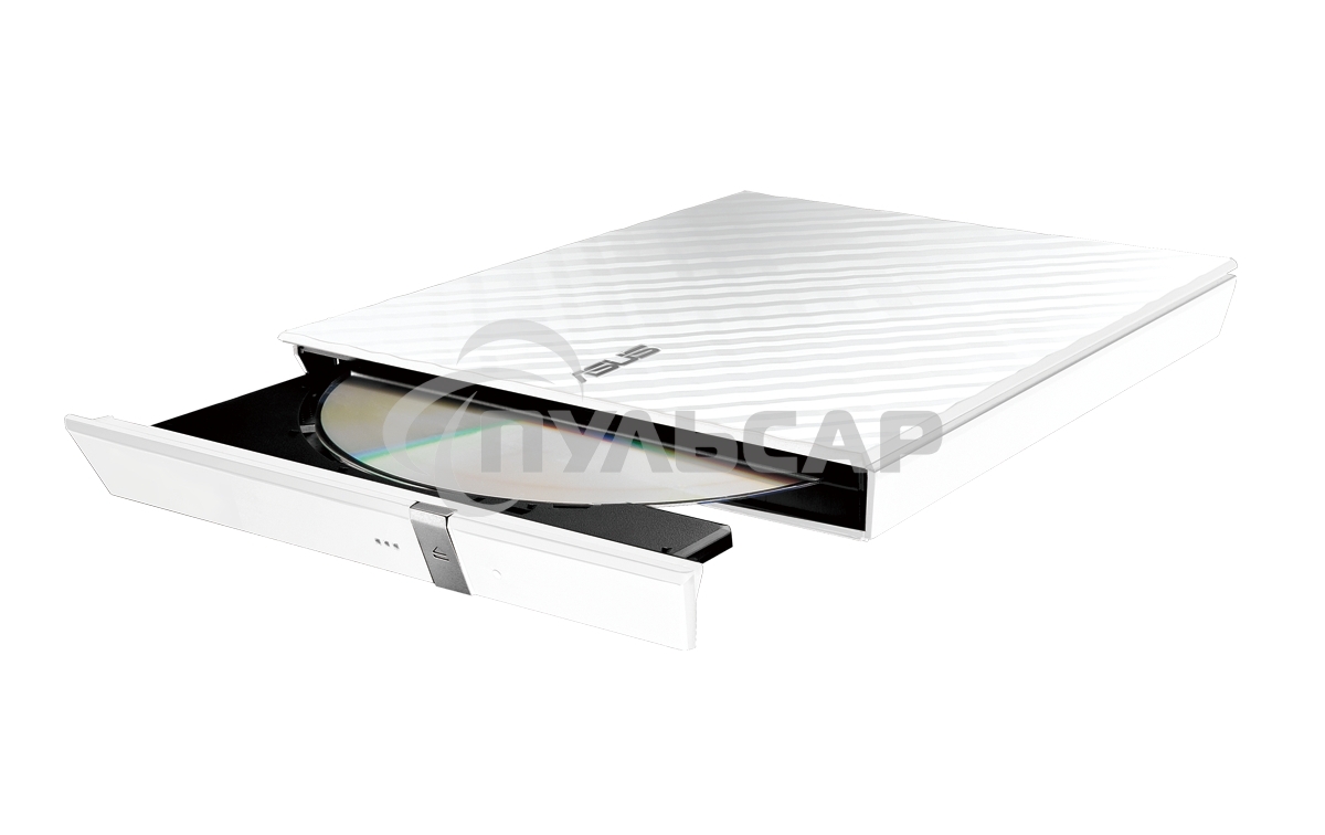 Оптический привод внешний DVD-RW Asus SDRW-08D2S-U белый USB внешний RTL