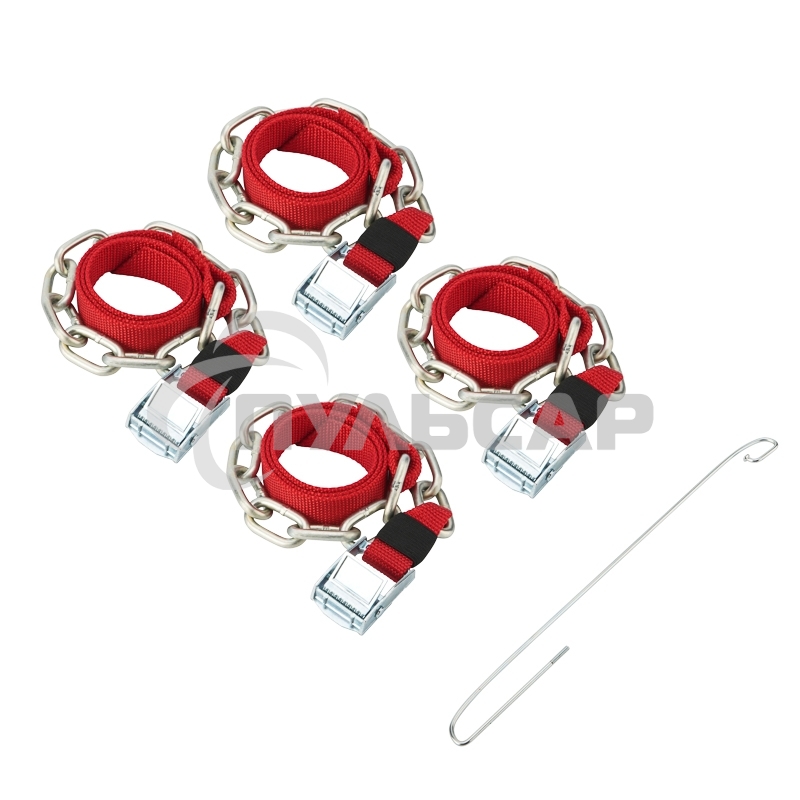 Цепи (браслеты) противоскольжения Rexant для кроссоверов, однорядные, к-т 4 шт.